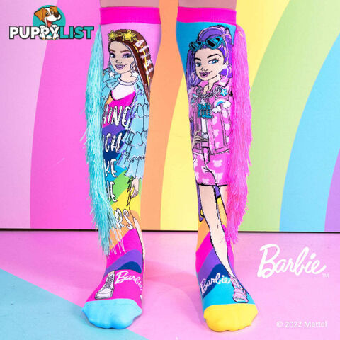 Madmia - Barbie Extra Fashionista Socks Kids & Adults Age 6y+ - - Muba005 - 9355645002263