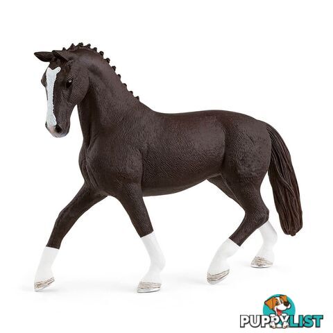 Schleich - Hanoverian Mare Black  Horse Club Animal Figurine Sc13927 - 4059433083438