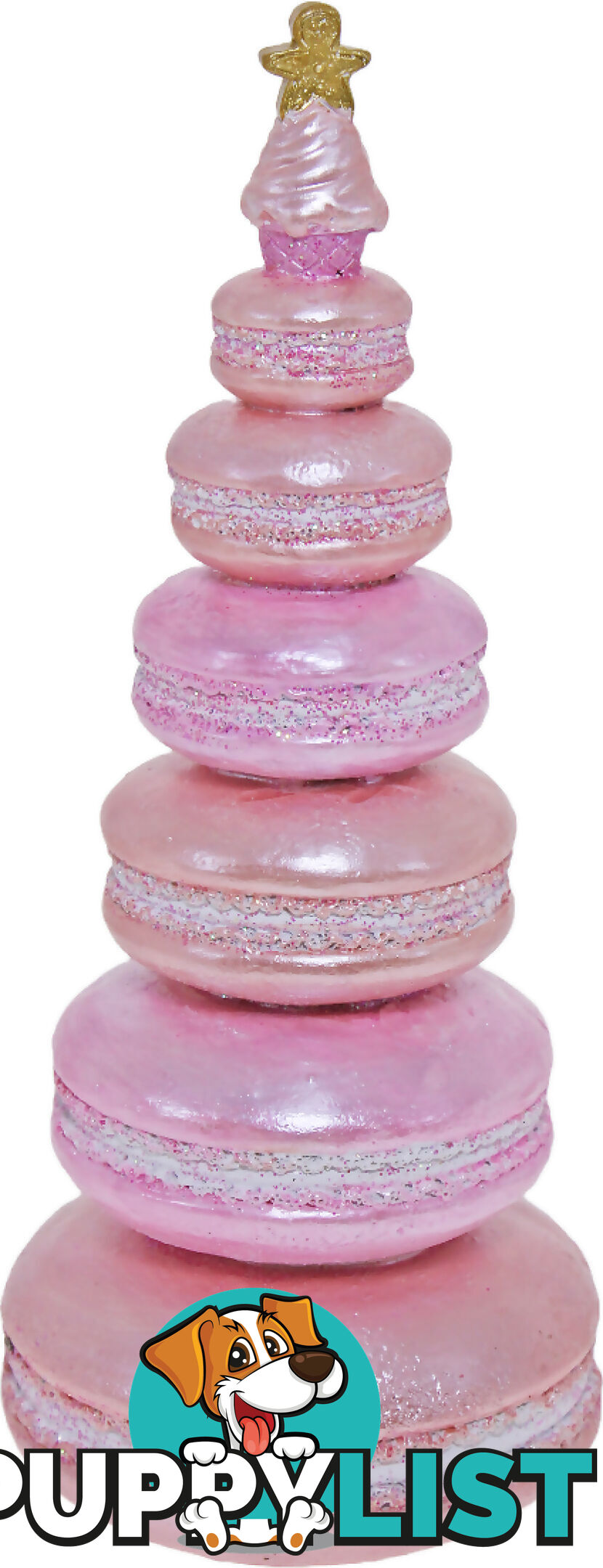 Cotton Candy - Xmas Pink Macaroon Christmas Tree Statue 20cm - Ccxcd116 - 9353468020778