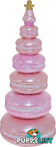 Cotton Candy - Xmas Pink Macaroon Christmas Tree Statue 20cm - Ccxcd116 - 9353468020778