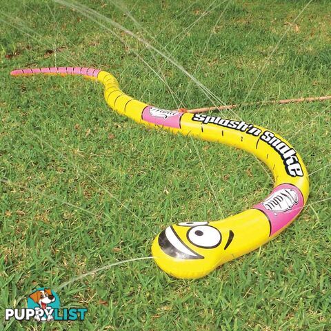 Wahu - Splash N Snake 4 Meter Long Inflatable Water Sprinkler Assorted Colours Cn600846 - 9320832008465