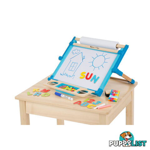 Melissa & Doug - Deluxe Double-sided Tabletop Easel - Mdmnd2790 - 000772027908