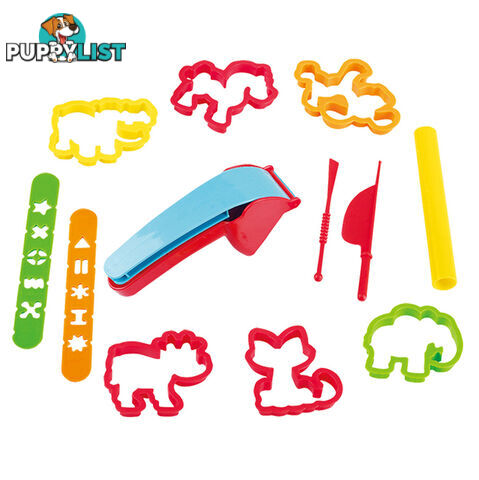 Playgo Toys Ent. Ltd. Animal Dough Tool Pack Assorted Styles - Art65986 - 4892401849052