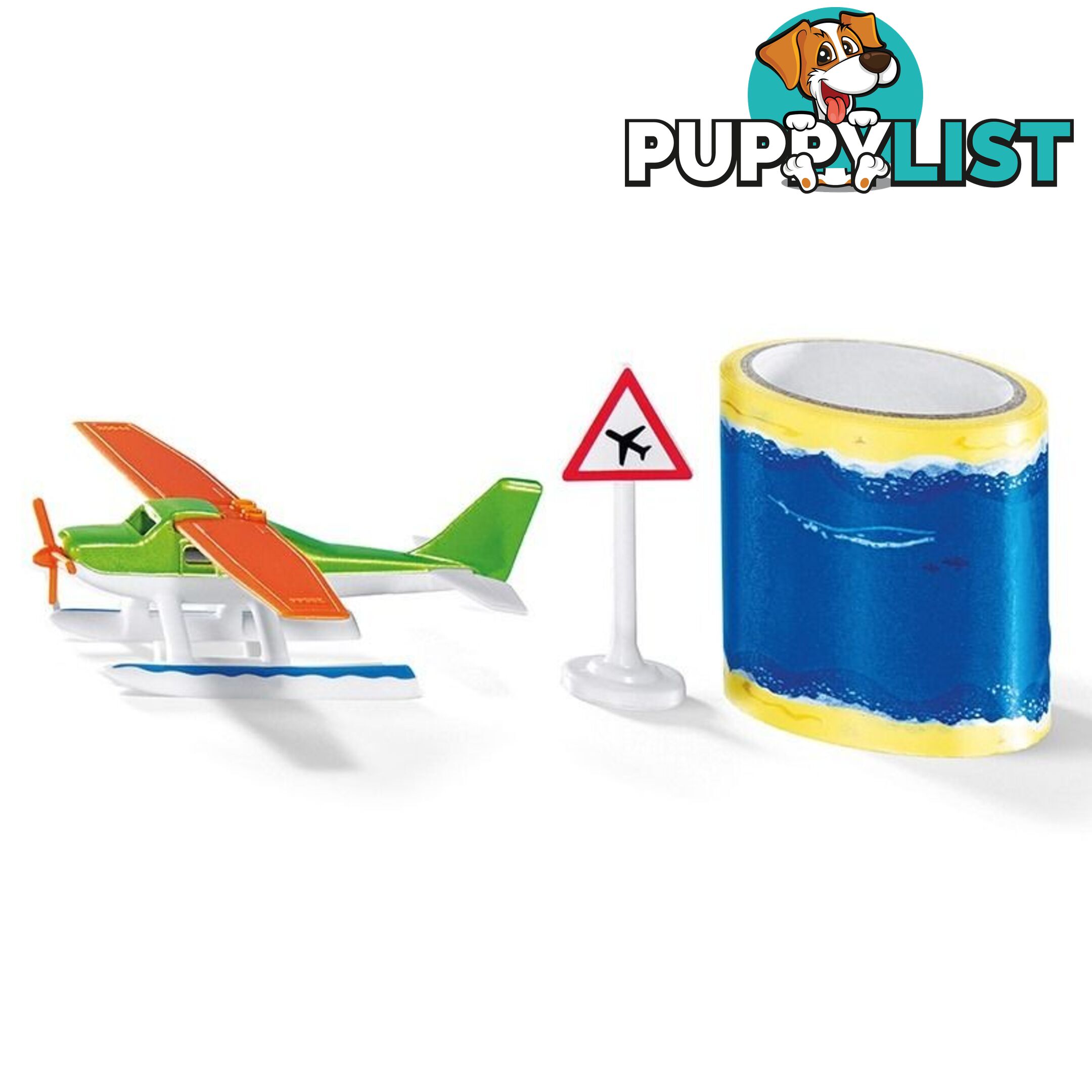 Siku - Seaplane With Air Traffic Sign And Simulated Waterway 1602 Mdsi1602 - 4006874016020