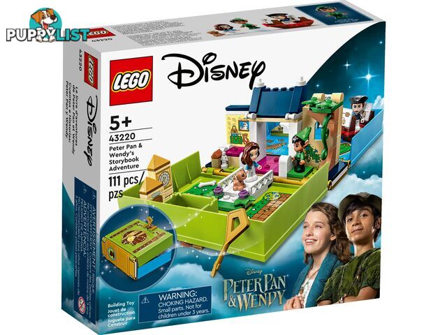 LEGO 43220 Peter Pan & Wendy's Storybook Adventure - Disney - 5702017424873