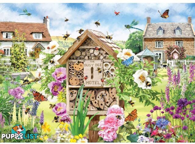 Holdson - Birds & The Bees - Busy Bee Hotel - Jigsaw Puzzle 1000 Pieces - Jdhol775361 - 9414131775361