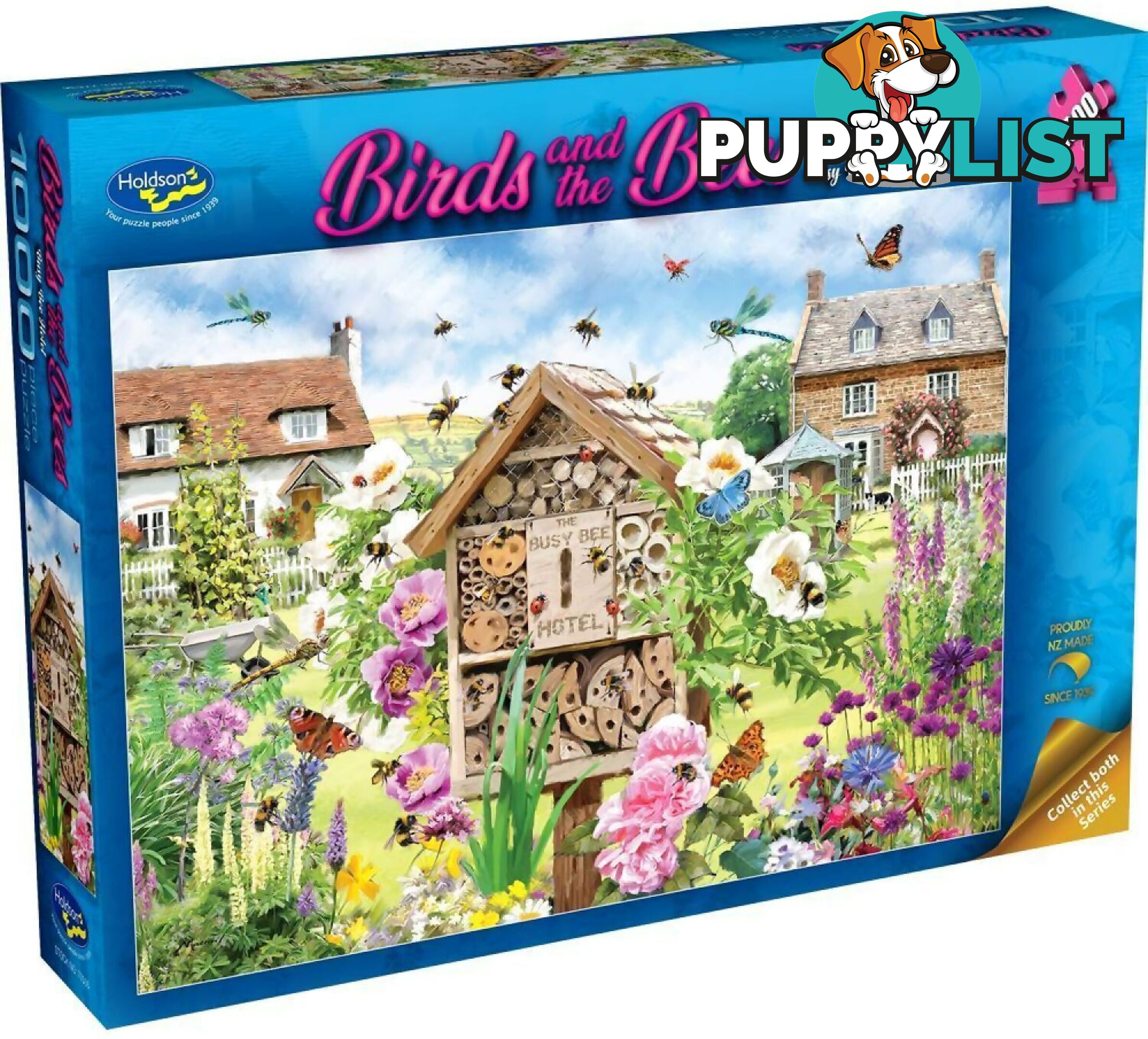 Holdson - Birds & The Bees - Busy Bee Hotel - Jigsaw Puzzle 1000 Pieces - Jdhol775361 - 9414131775361