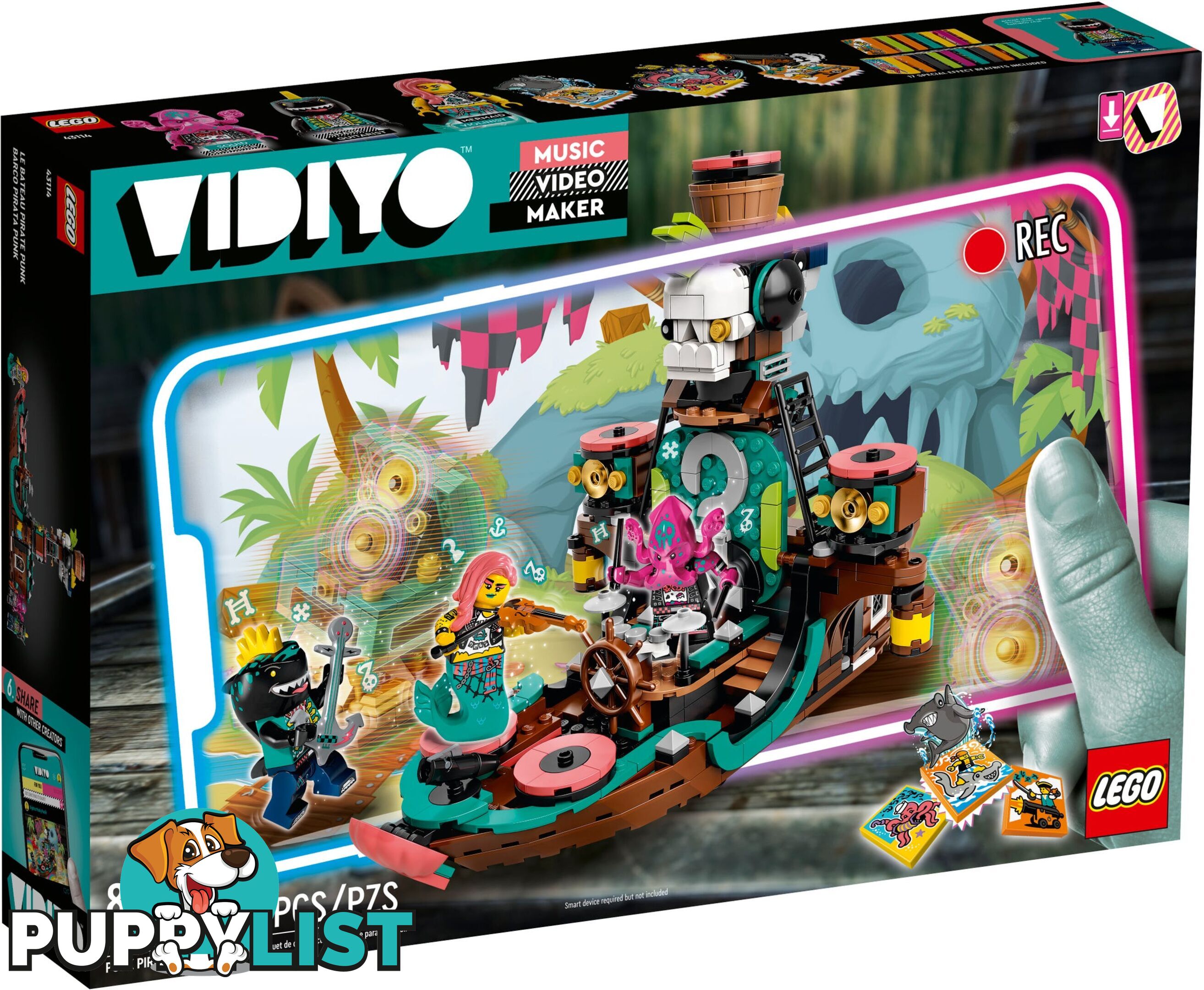 LEGO 43114 Punk Pirate Ship - VIDIYO - 5702016911978