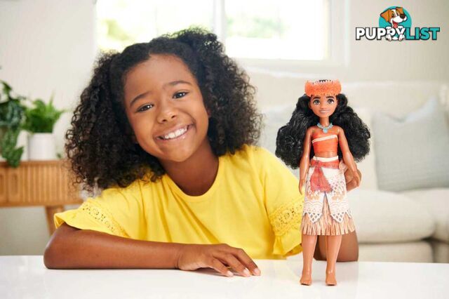 Disney Princess Moana Fashion Doll And Accessories - New For 2023 - Mahlw05 - 194735120321