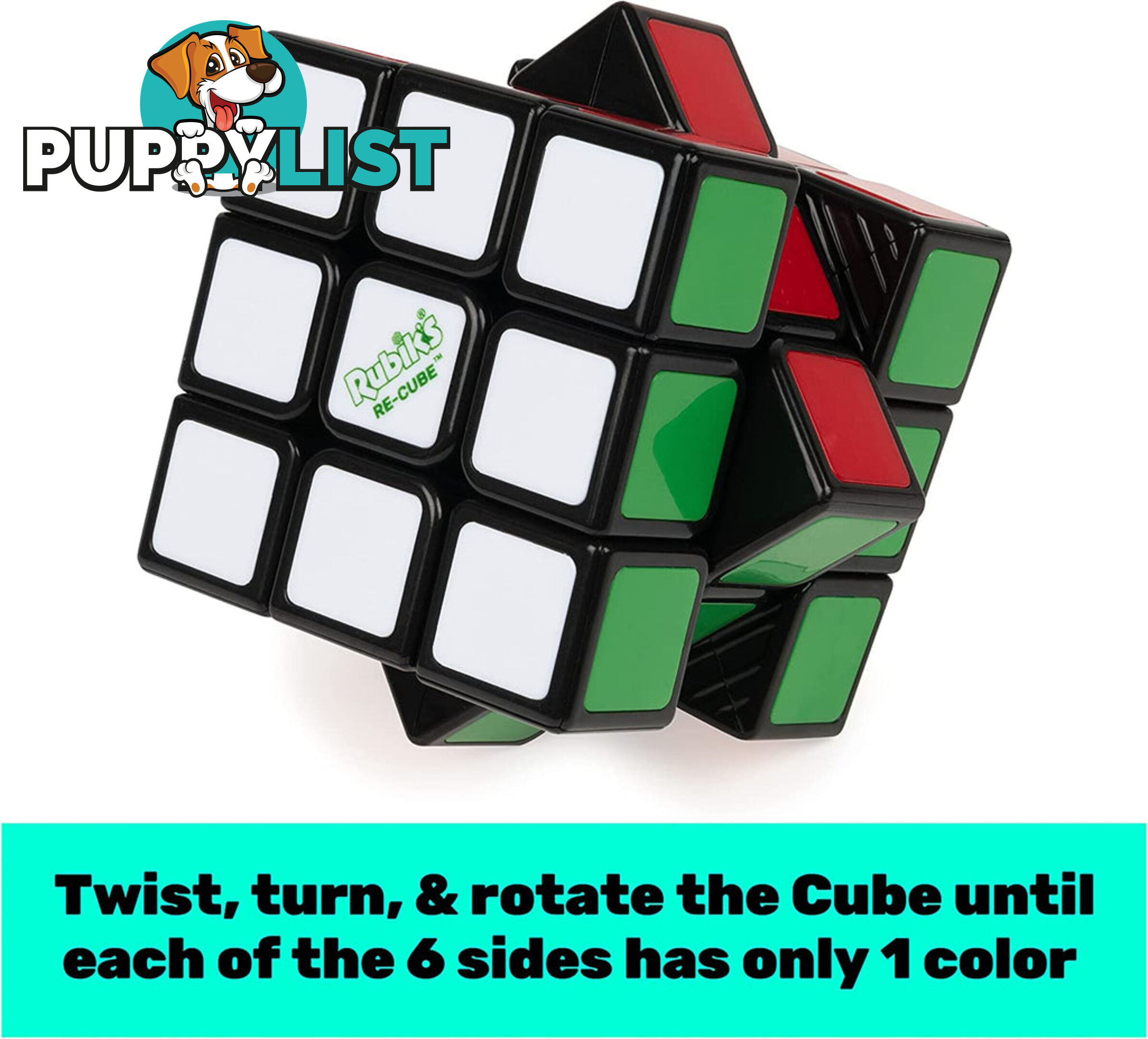 Rubik's Cube Re-cube Game Recycled Plastic- Si6067025 - 778988466414