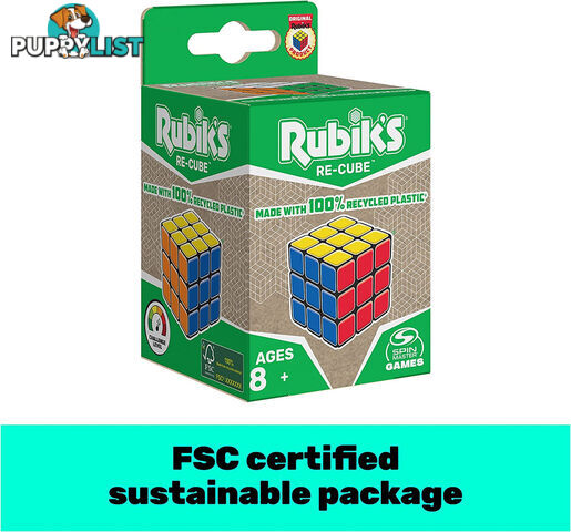 Rubik's Cube Re-cube Game Recycled Plastic- Si6067025 - 778988466414