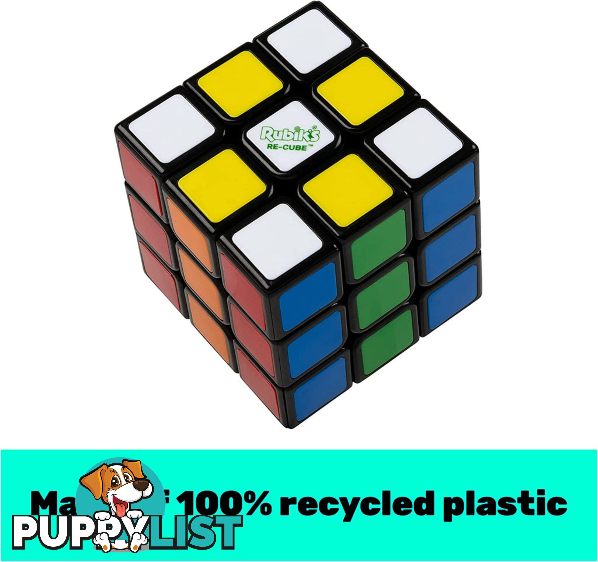 Rubik's Cube Re-cube Game Recycled Plastic- Si6067025 - 778988466414