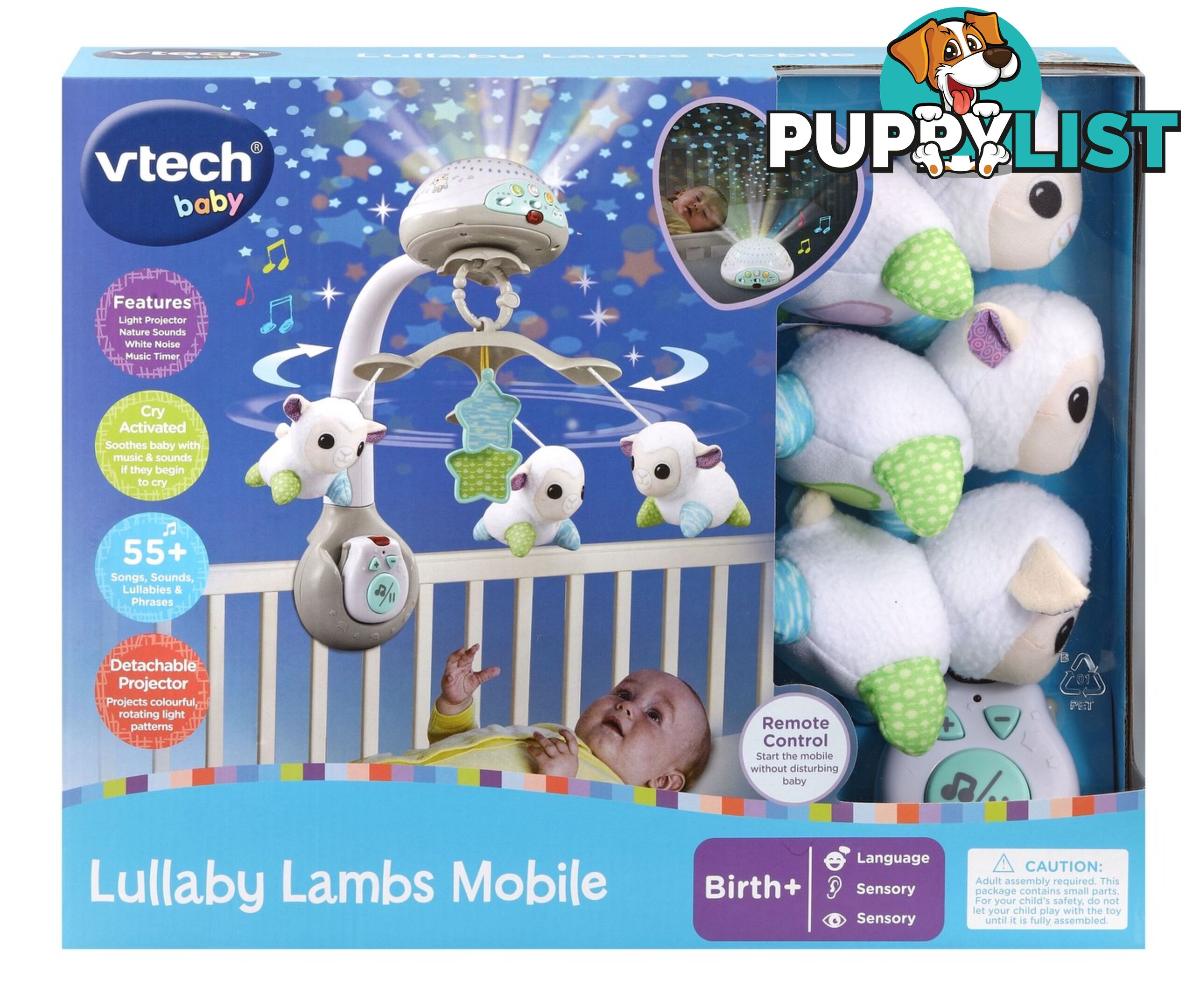 Vtech - Lullaby Lambs Mobile - Tn80503373004 - 3417765033735