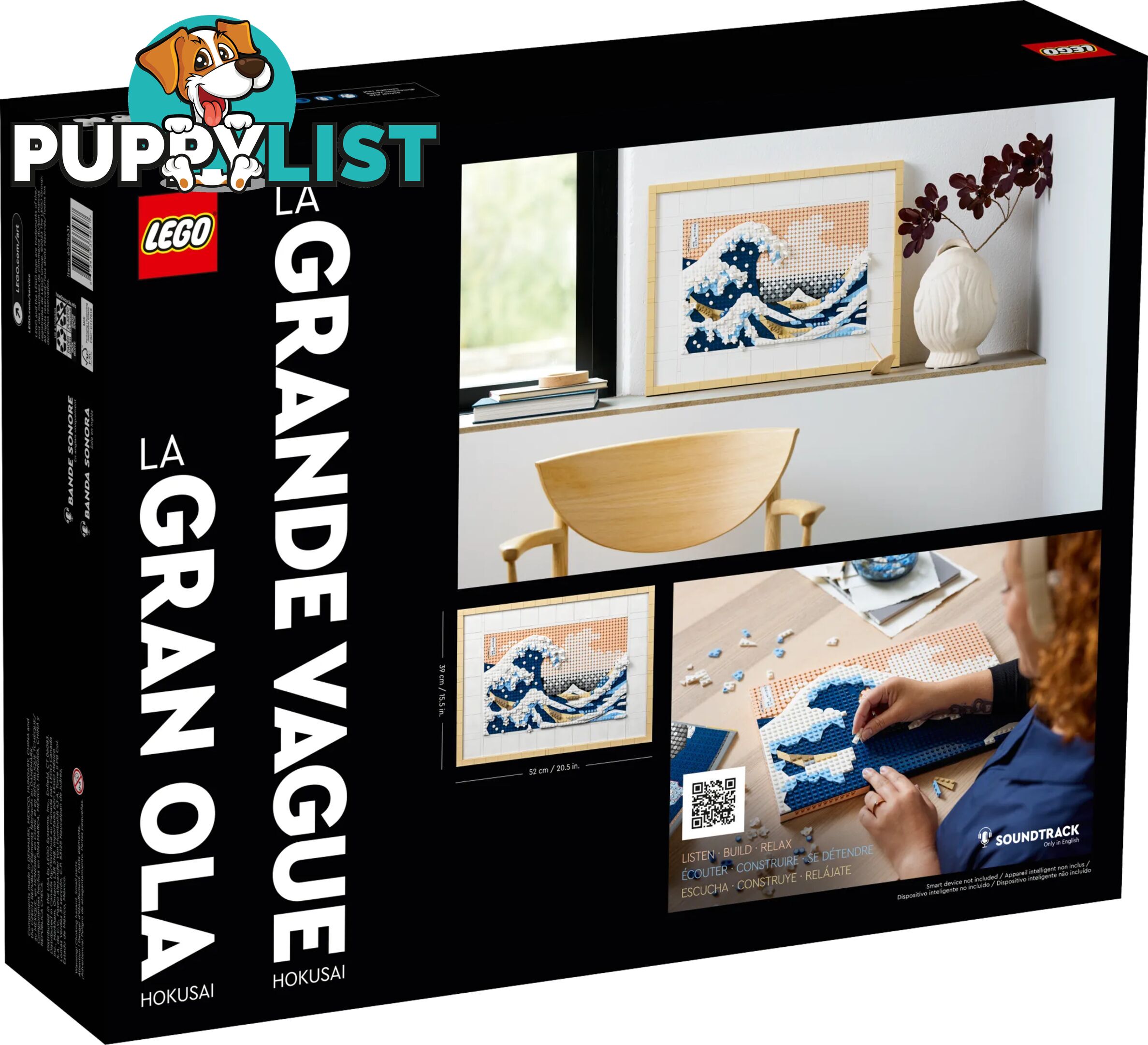 LEGO 31208 Hokusai - The Great Wave - Art - 5702017412160