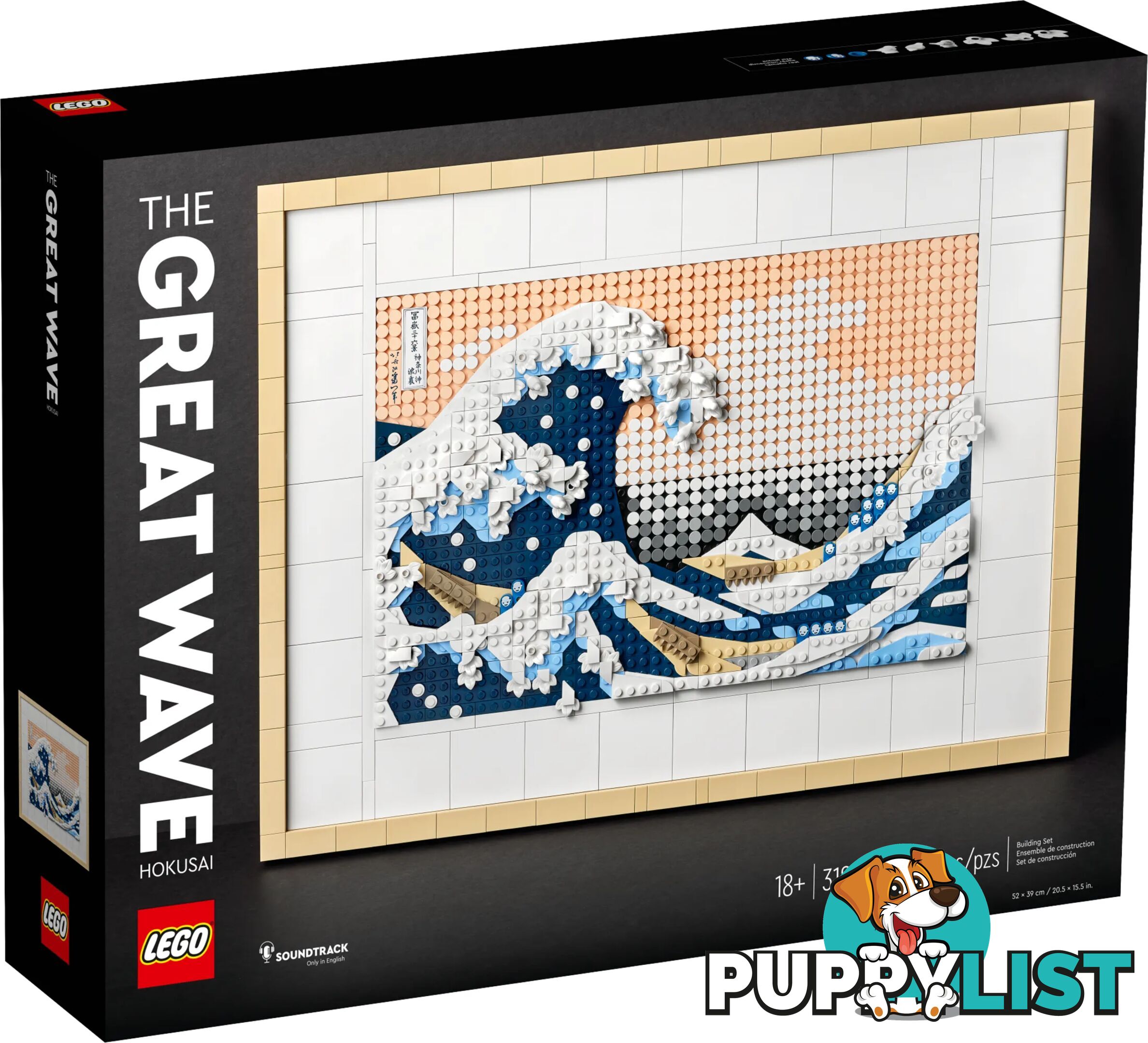 LEGO 31208 Hokusai - The Great Wave - Art - 5702017412160