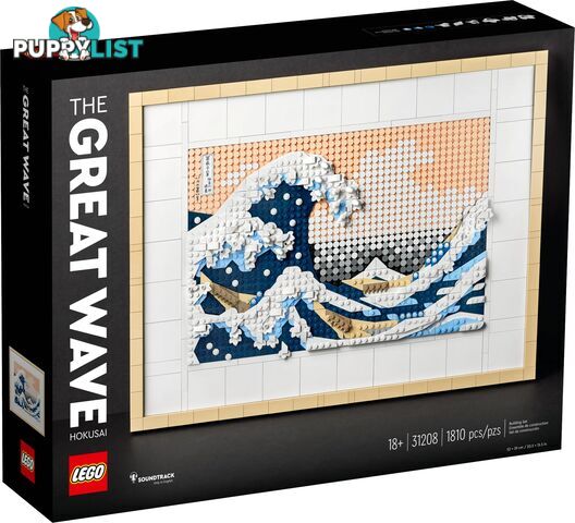 LEGO 31208 Hokusai - The Great Wave - Art - 5702017412160