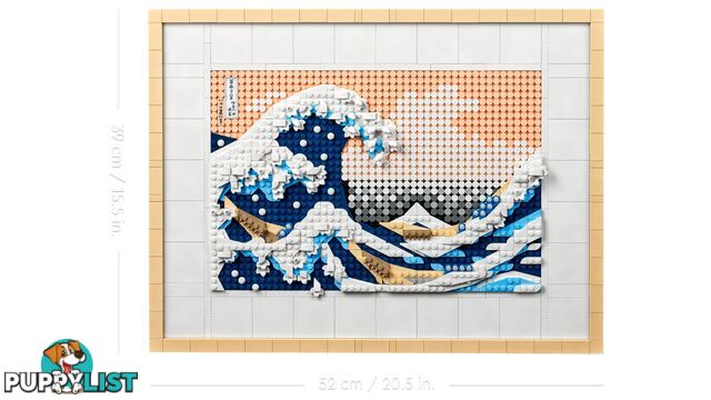 LEGO 31208 Hokusai - The Great Wave - Art - 5702017412160