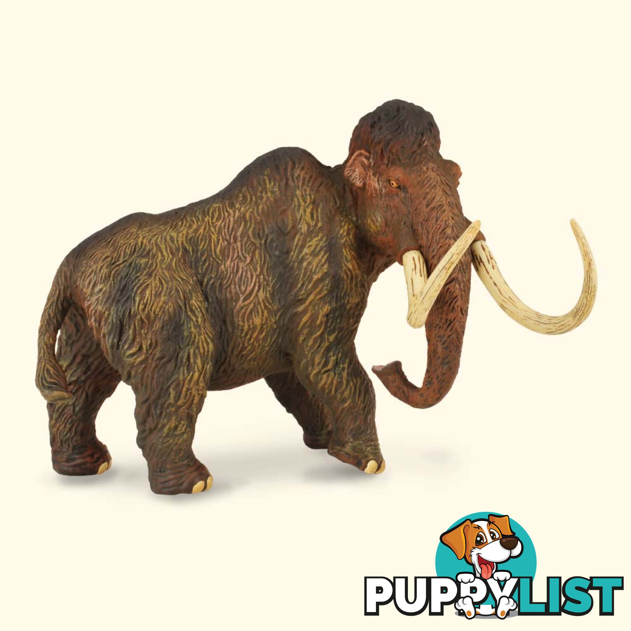 CollectA Wooly Mammoth Deluxe Scale 1:20 Animal Figurine - Rpco88304 - 4892900883045