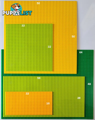 BASEPLATE 32x32 Studs Grass/swamp Generic-classic - 0709081623039