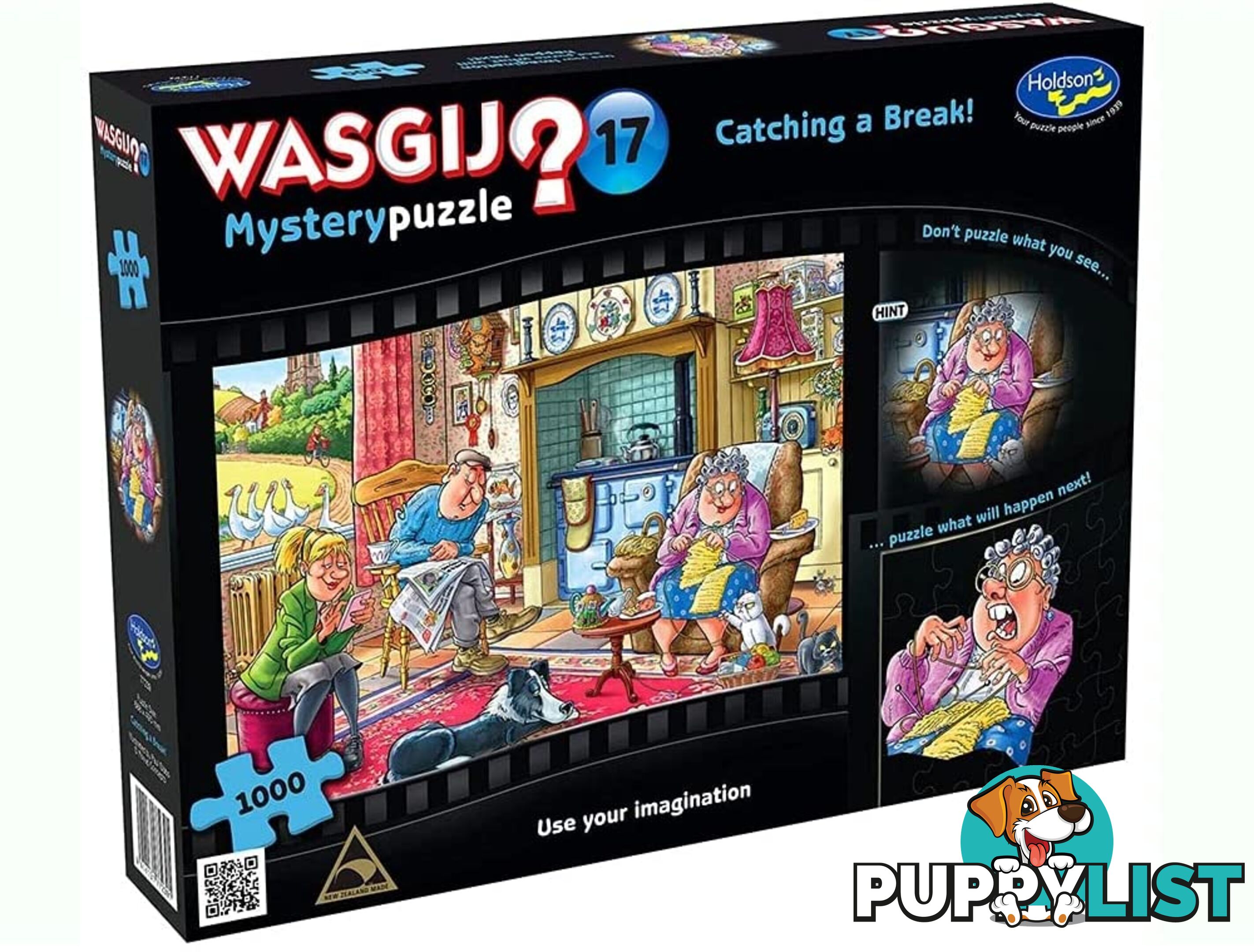 Wasgij - Mystery Puzzle 17 Catching A Break! 1000 Piece Jigsaw Jdhol772391 - 9414131772391