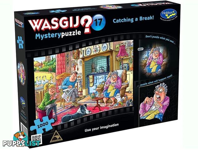 Wasgij - Mystery Puzzle 17 Catching A Break! 1000 Piece Jigsaw Jdhol772391 - 9414131772391