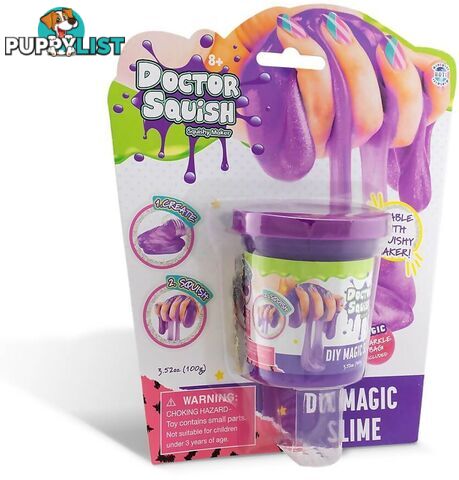 Doctor Squish Diy Magic Slime Purple - Jsds38495 - 4897046473877