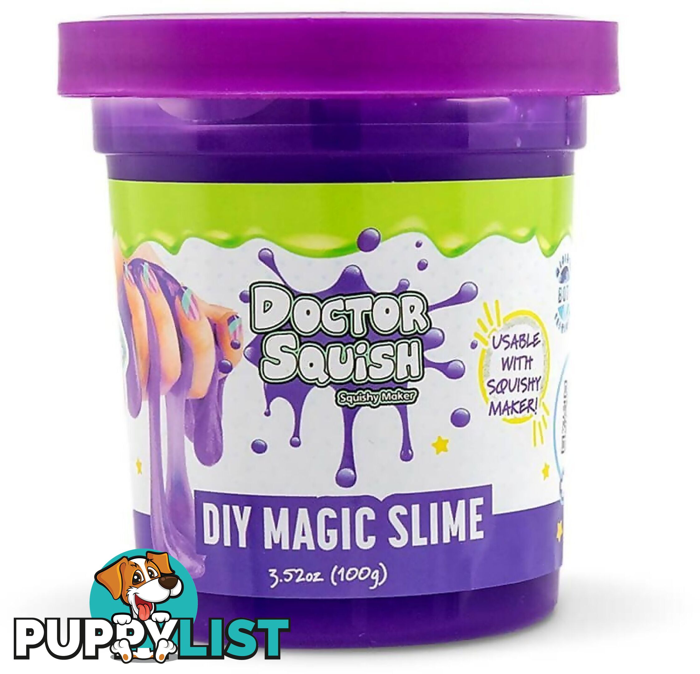 Doctor Squish Diy Magic Slime Purple - Jsds38495 - 4897046473877