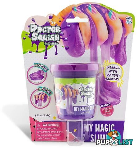 Doctor Squish Diy Magic Slime Purple - Jsds38495 - 4897046473877