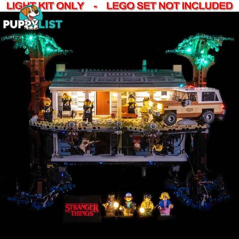 LIGHT KIT for LEGO Stranger Things The Upside Down 75810 - Light My Bricks - 793591189642