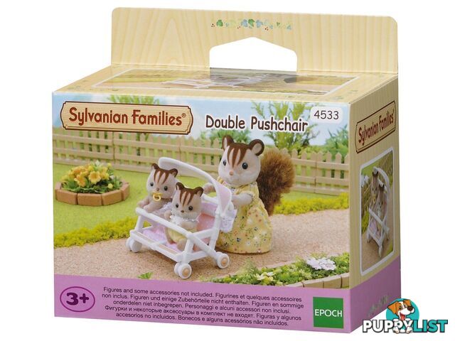 Sylvanian Families - Double Pushchair Sf4533 - 5054131045336