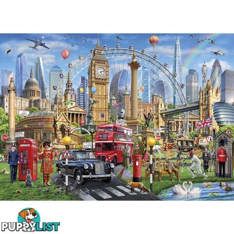 Gibsons - London Calling - Jigsaw Puzzle 1000pc - Jdgib062946 - 5012269062946