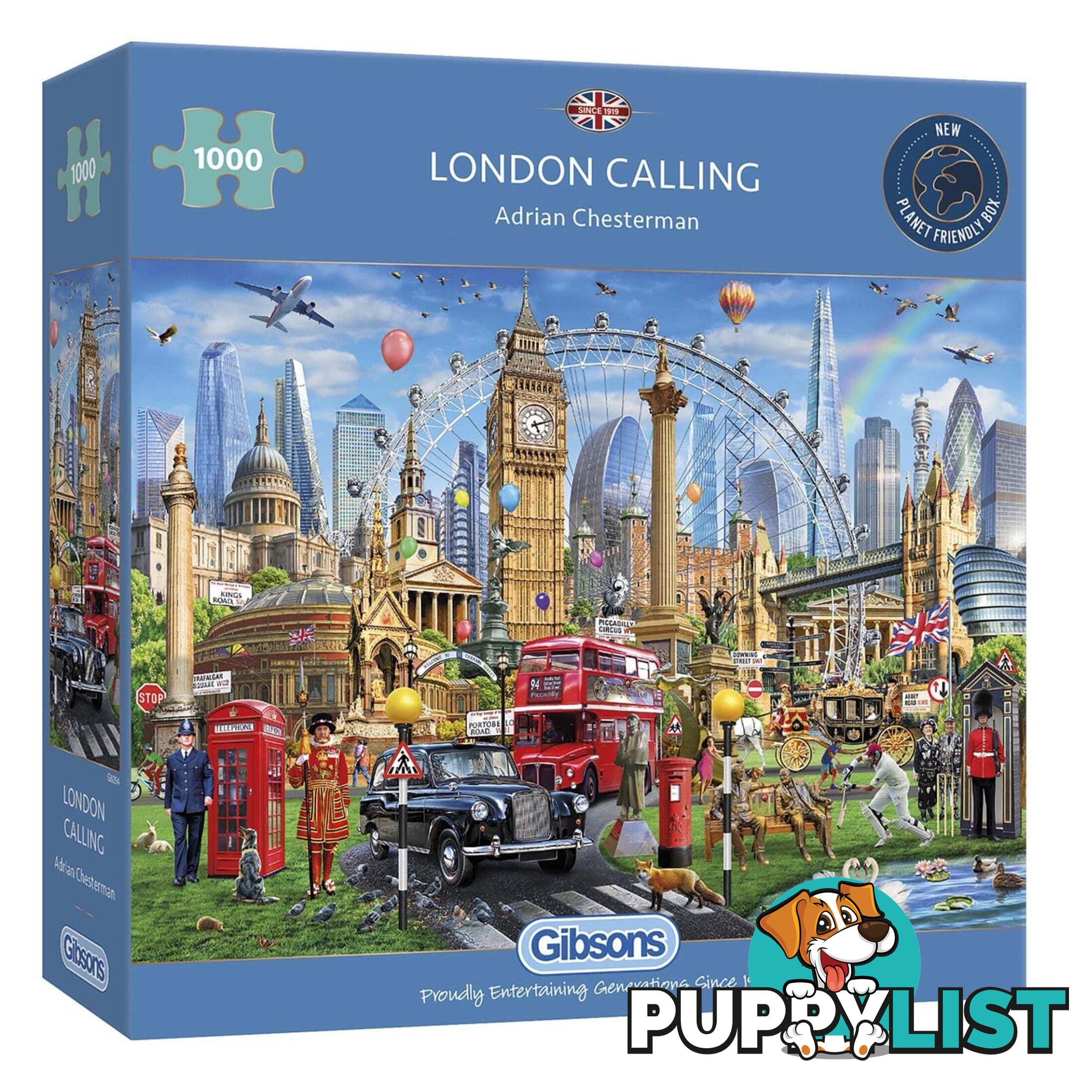 Gibsons - London Calling - Jigsaw Puzzle 1000pc - Jdgib062946 - 5012269062946