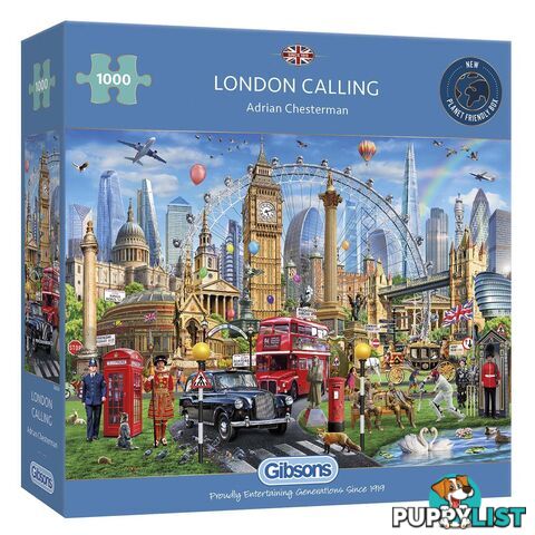 Gibsons - London Calling - Jigsaw Puzzle 1000pc - Jdgib062946 - 5012269062946