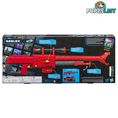 Nerf Roblox Zombie Attack Viper Strike Dart Blaster - Hbf54832210 - 195166180663