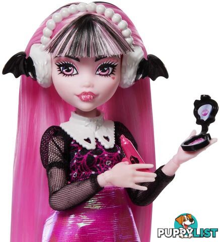 Monster High - Doll Draculaura Skulltimate Secrets: Fearidescent Series - 194735139484