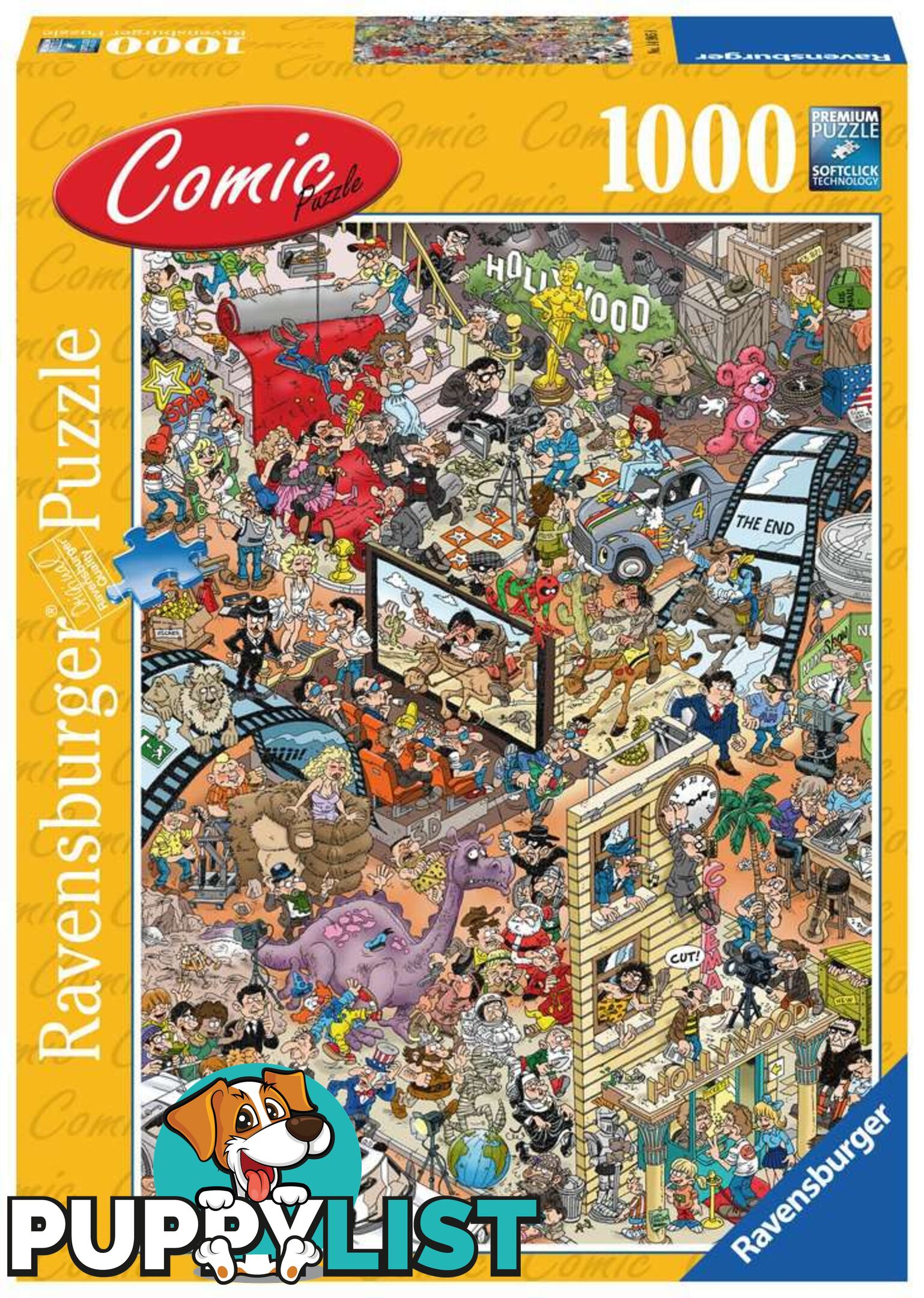 Ravensburger - Hollywood 1000 Pieces Rb14985 - 4005556149858