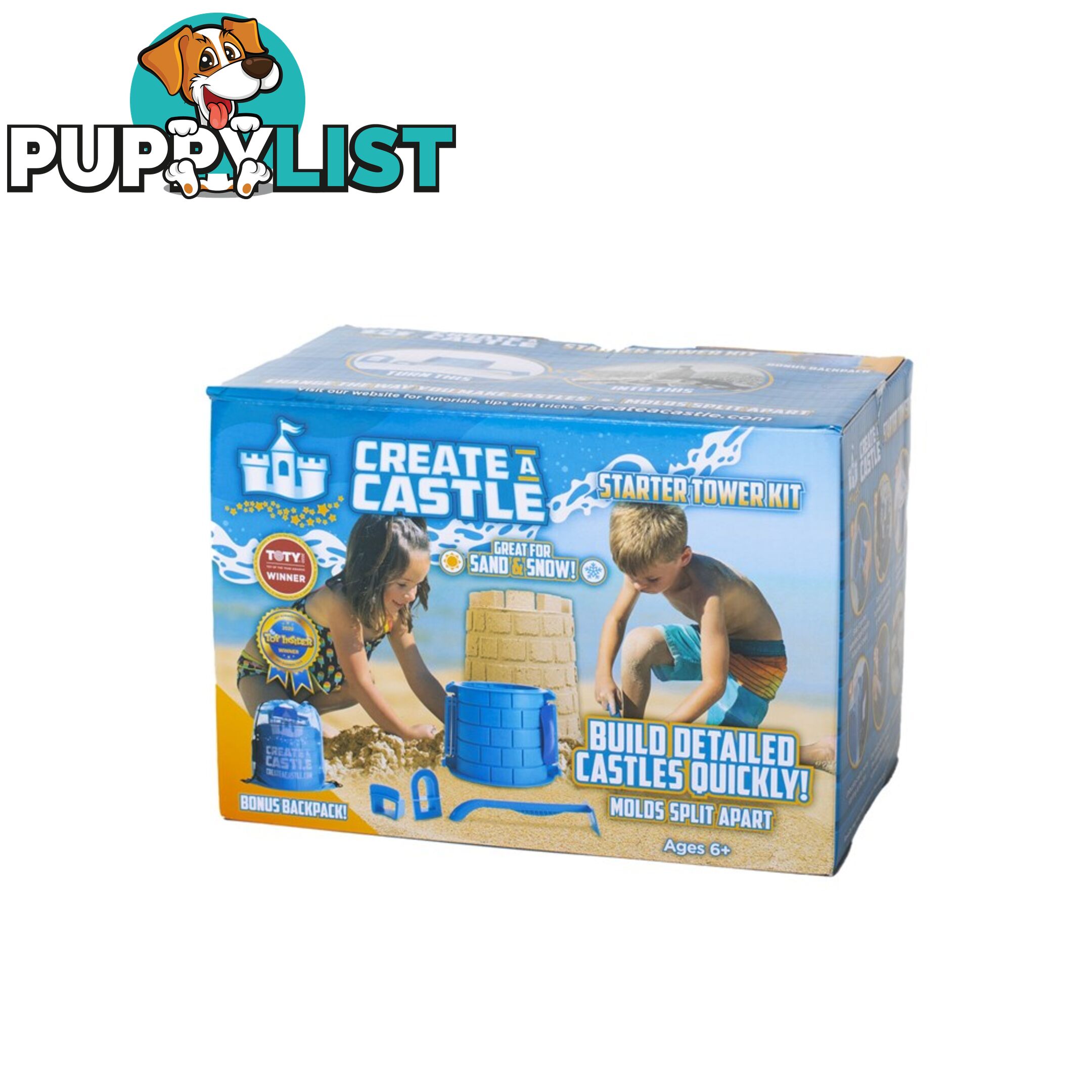 Create-a-castle - Sand Castle Builder Starter Kit - Lccacskb - 860280001643