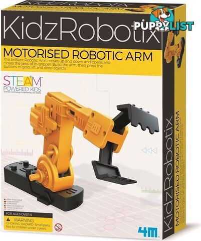 4M - KidzRobotix - Motorised Robotic Arm - Jpfsg3413 - 4893156034137