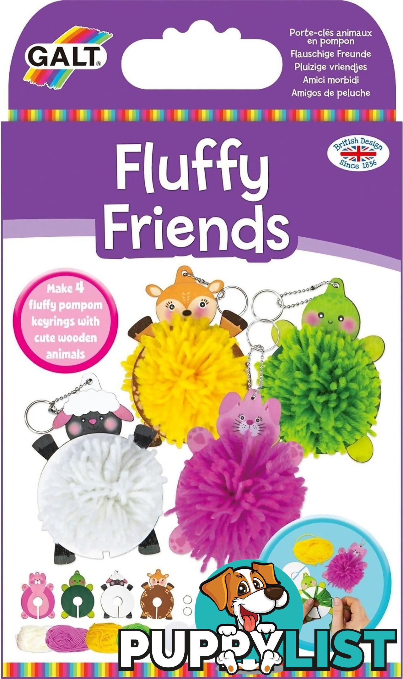 Galt - Fuffy Friends Art Craft Kit - Mdgn5428 - 5011979616401