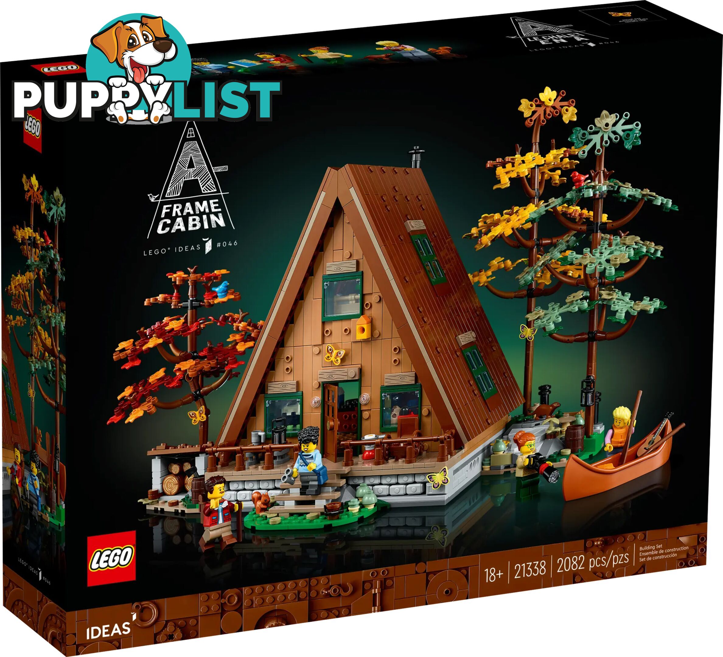 LEGO 21338 A-Frame Cabin - Ideas - 5702017417448