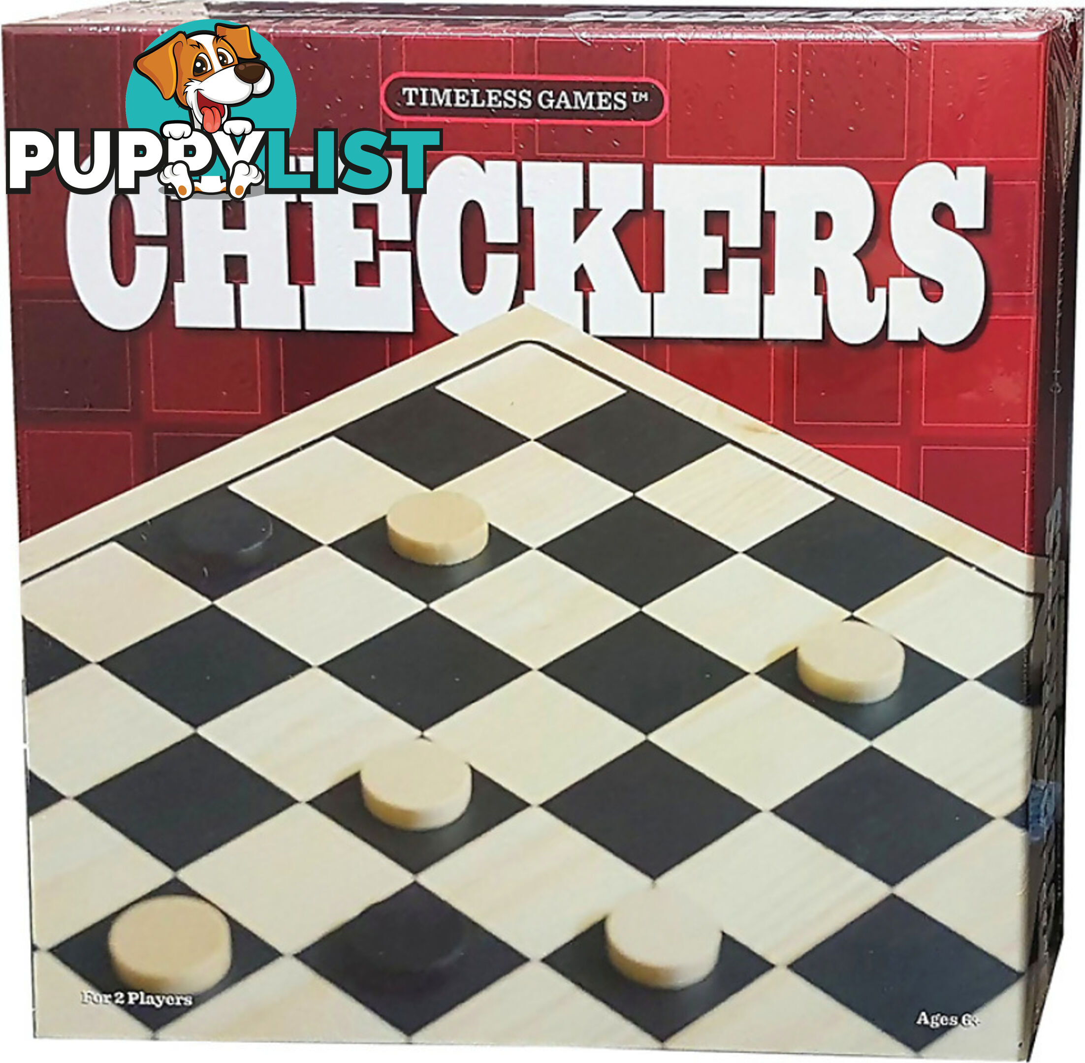 Checkers Board Game - Timeless Games - Jdhsn741885 - 028672741885