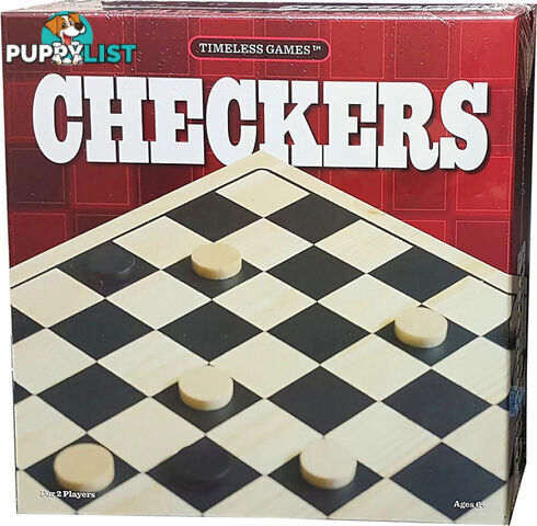 Checkers Board Game - Timeless Games - Jdhsn741885 - 028672741885