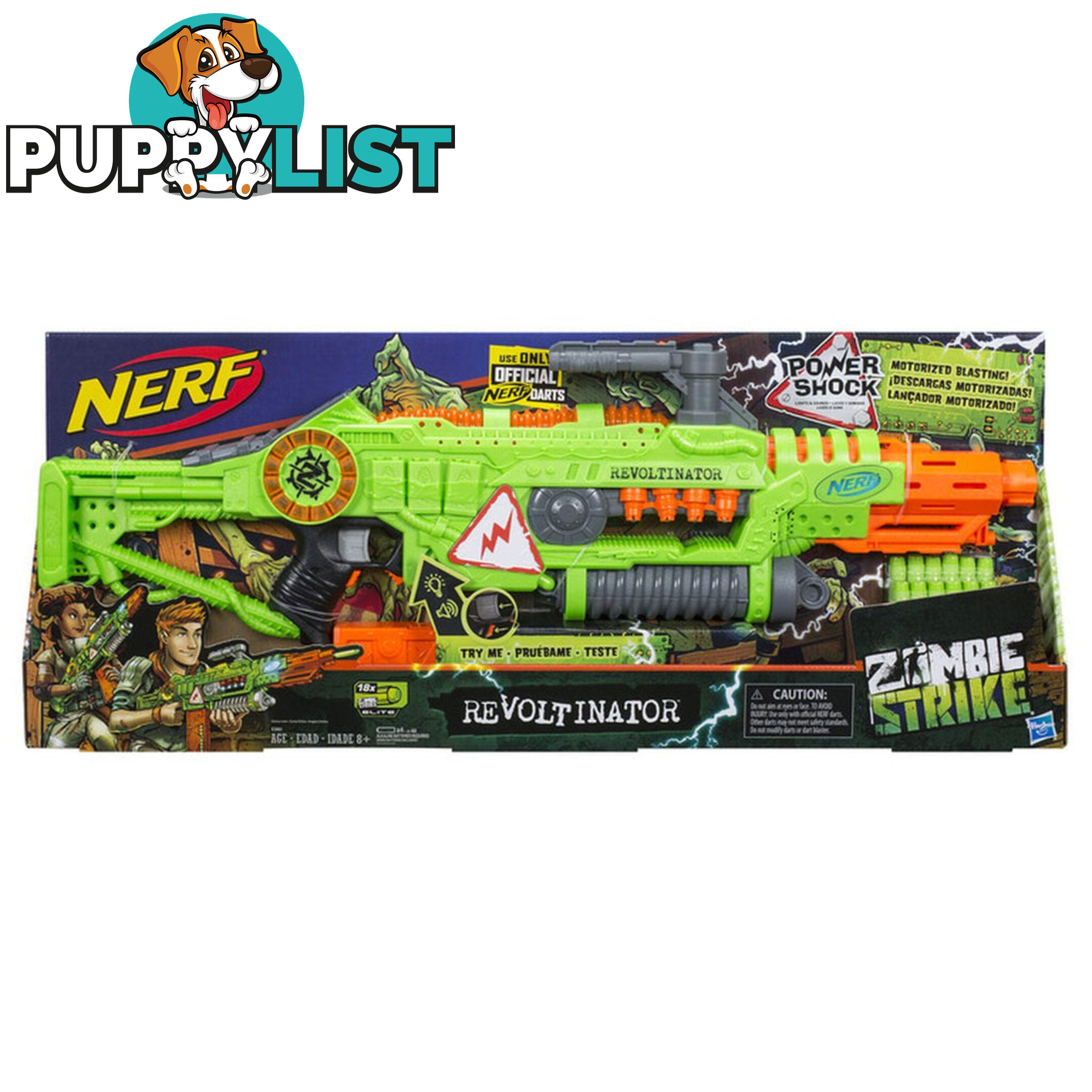 Nerf Zombie Strike Revoltinator - Art66388 - 630509819942