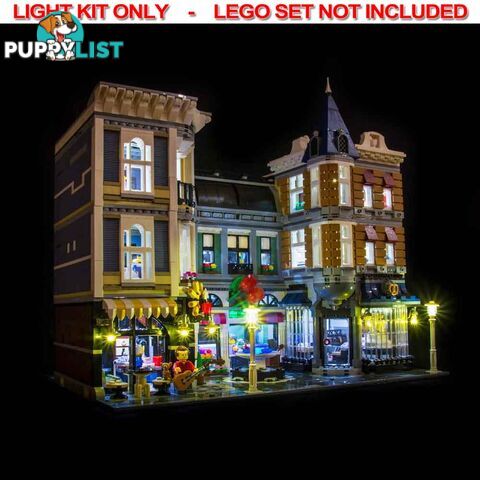 LIGHT KIT for LEGO Assembly Square 10255 - Light My Bricks - 793591188034