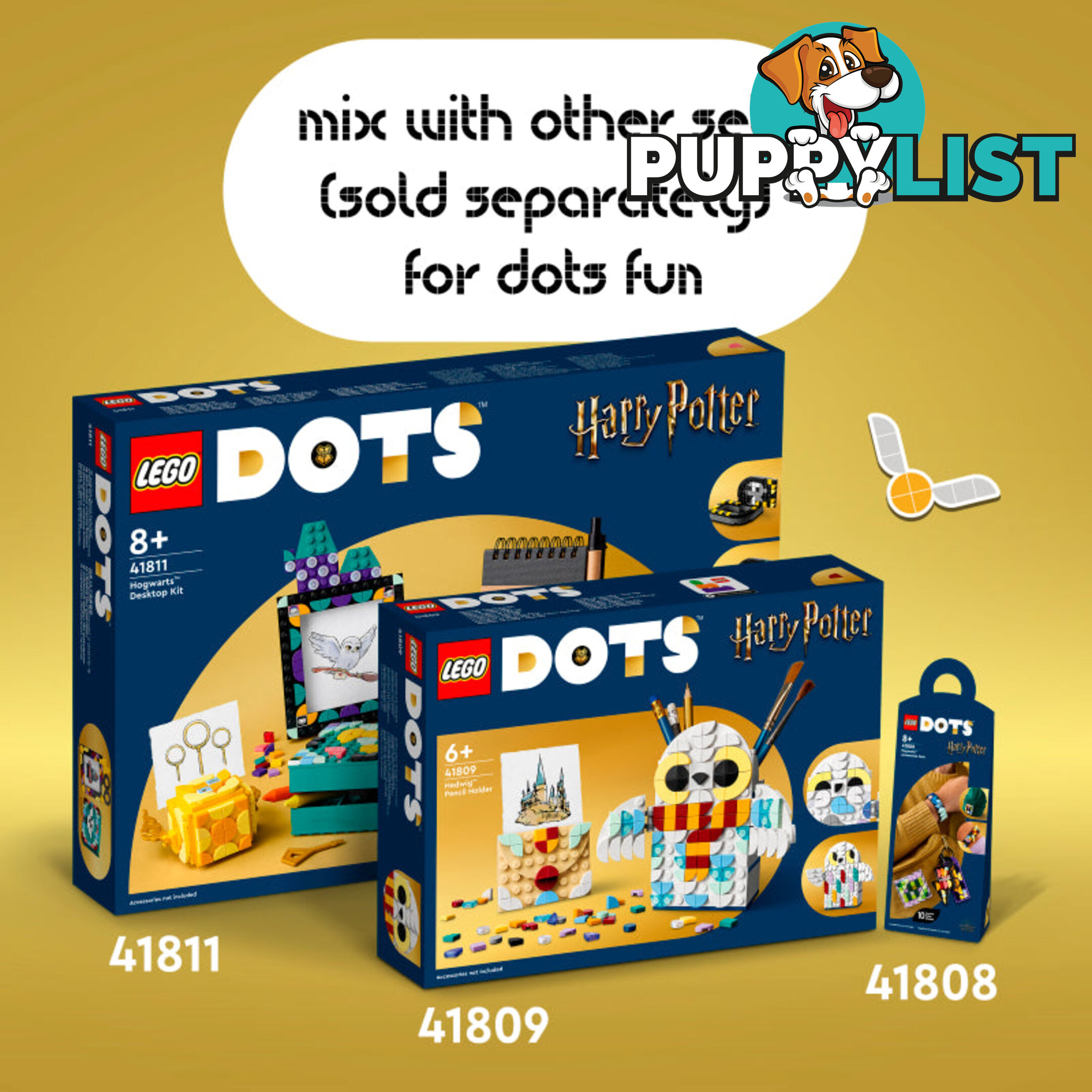 LEGO 41808 Hogwarts Accessories Pack - Dots - 5702017421193