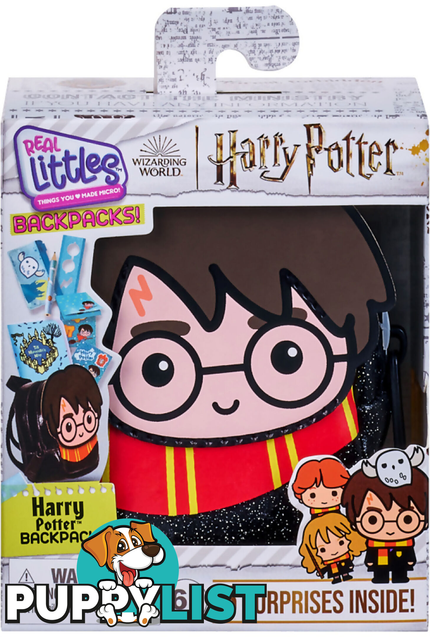 Real Littles - Harry Potter Backpacks (assorted Each Is Item Sold Separately Chosen At Random) - Mj25429 - 630996254301