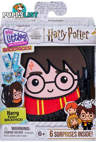 Real Littles - Harry Potter Backpacks (assorted Each Is Item Sold Separately Chosen At Random) - Mj25429 - 630996254301