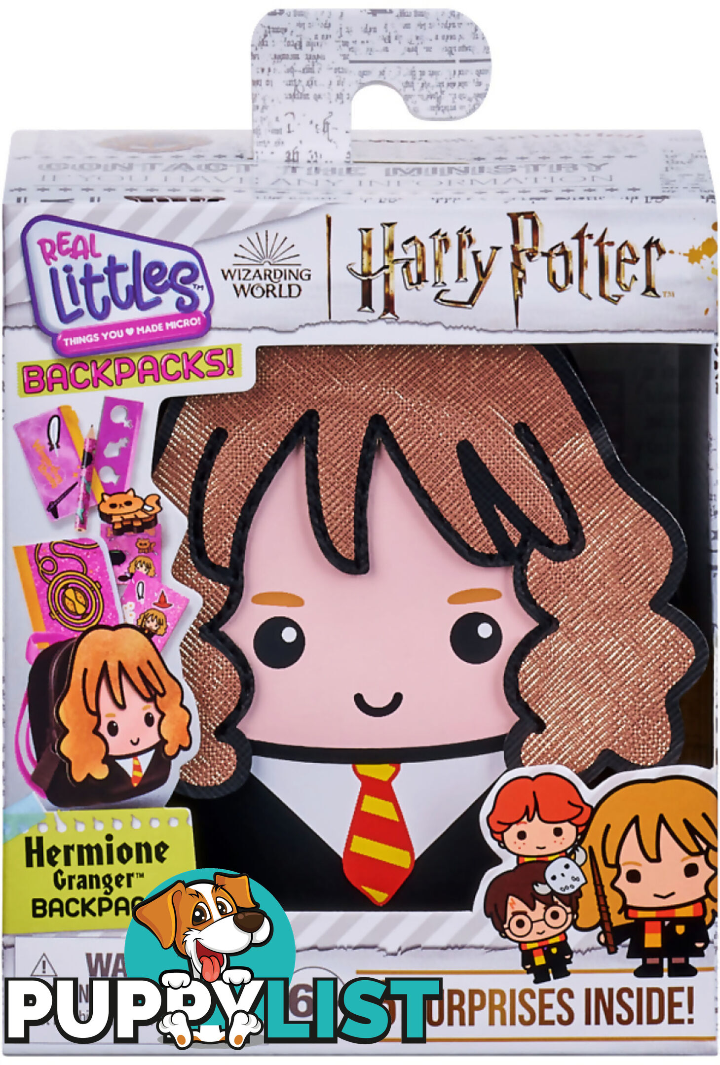 Real Littles - Harry Potter Backpacks (assorted Each Is Item Sold Separately Chosen At Random) - Mj25429 - 630996254301