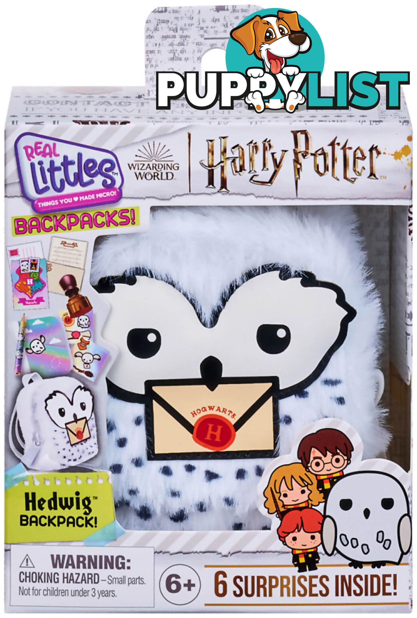 Real Littles - Harry Potter Backpacks (assorted Each Is Item Sold Separately Chosen At Random) - Mj25429 - 630996254301