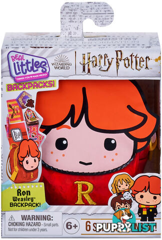 Real Littles - Harry Potter Backpacks (assorted Each Is Item Sold Separately Chosen At Random) - Mj25429 - 630996254301